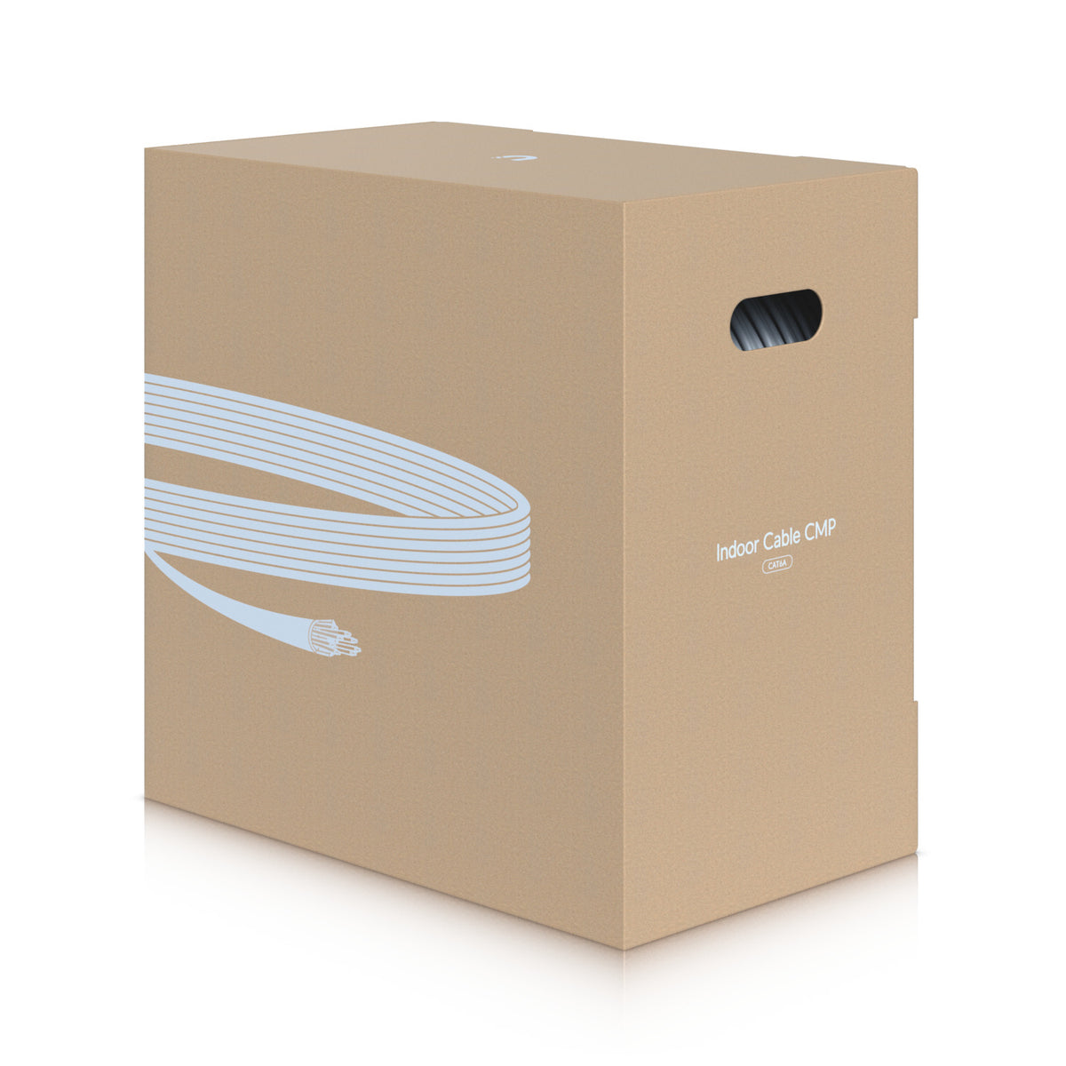 Ubiquiti UniFi Category 6A UTP Ethernet Cable with Fire Resistant Jacket for High Speed Indoor Deployments