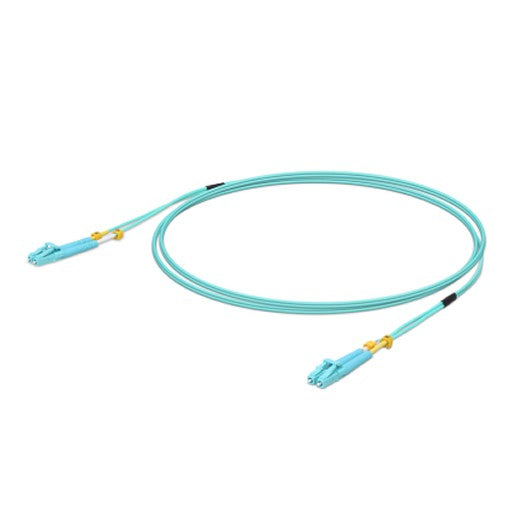 Ubiquiti OM3 Duplex Lightweight Fiber Patch Cable 3 Meter Single Unit with 10 Gbps ThroughputUbiquiti OM3 Duplex Lightweight Fiber Patch Cable 3 Meter Single Unit with 10 Gbps Throughput