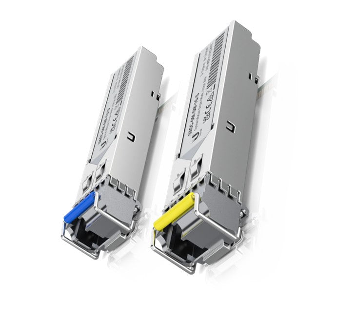 Ubiquiti 1 Gbps Bidirectional Single Mode Optical Module 2 Pack Supporting Connections Up to 3 km