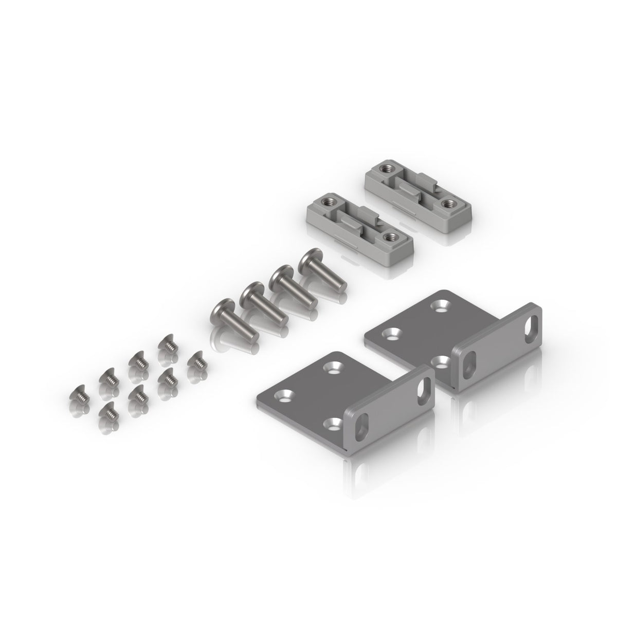 Ubiquiti Rack Ear Kit 1U with Precision Rack Mount Inserts and Screws Included