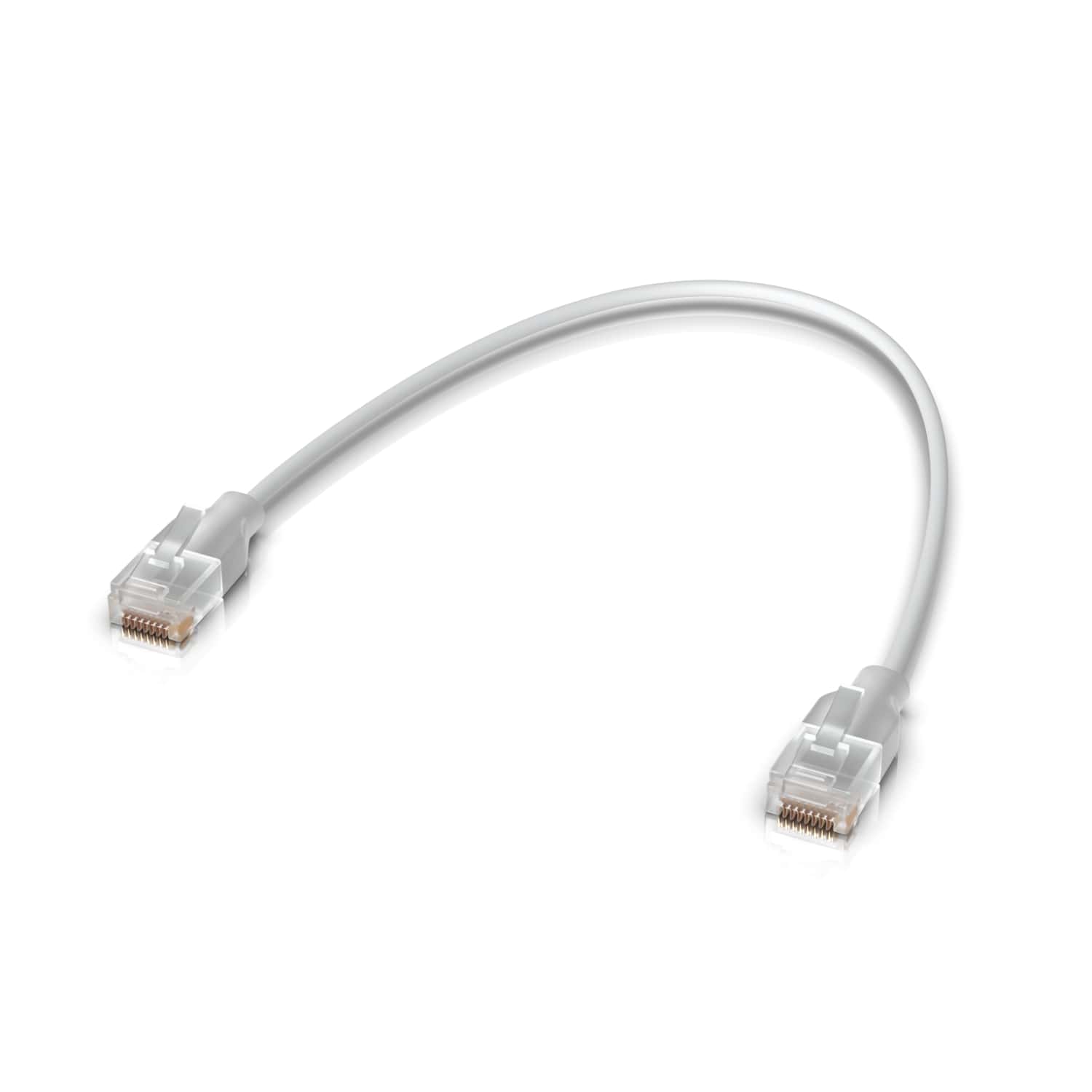 Ubiquiti UniFi Etherlighting Indoor Patch Cable 12 Meter with Translucent Booted RJ45 Connectors Colour White