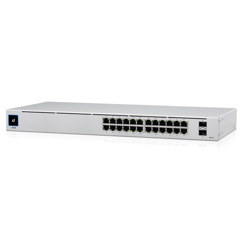 Ubiquiti UniFi 24 Port Managed Gigabit Switch with 16 PoE+ Ports 2 SFP Ports and 95W PoE