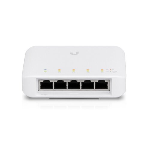 Ubiquiti UniFi USW Flex Managed 5 Port Layer 2 Gigabit Switch with PoE In and Multiple PoE Outputs