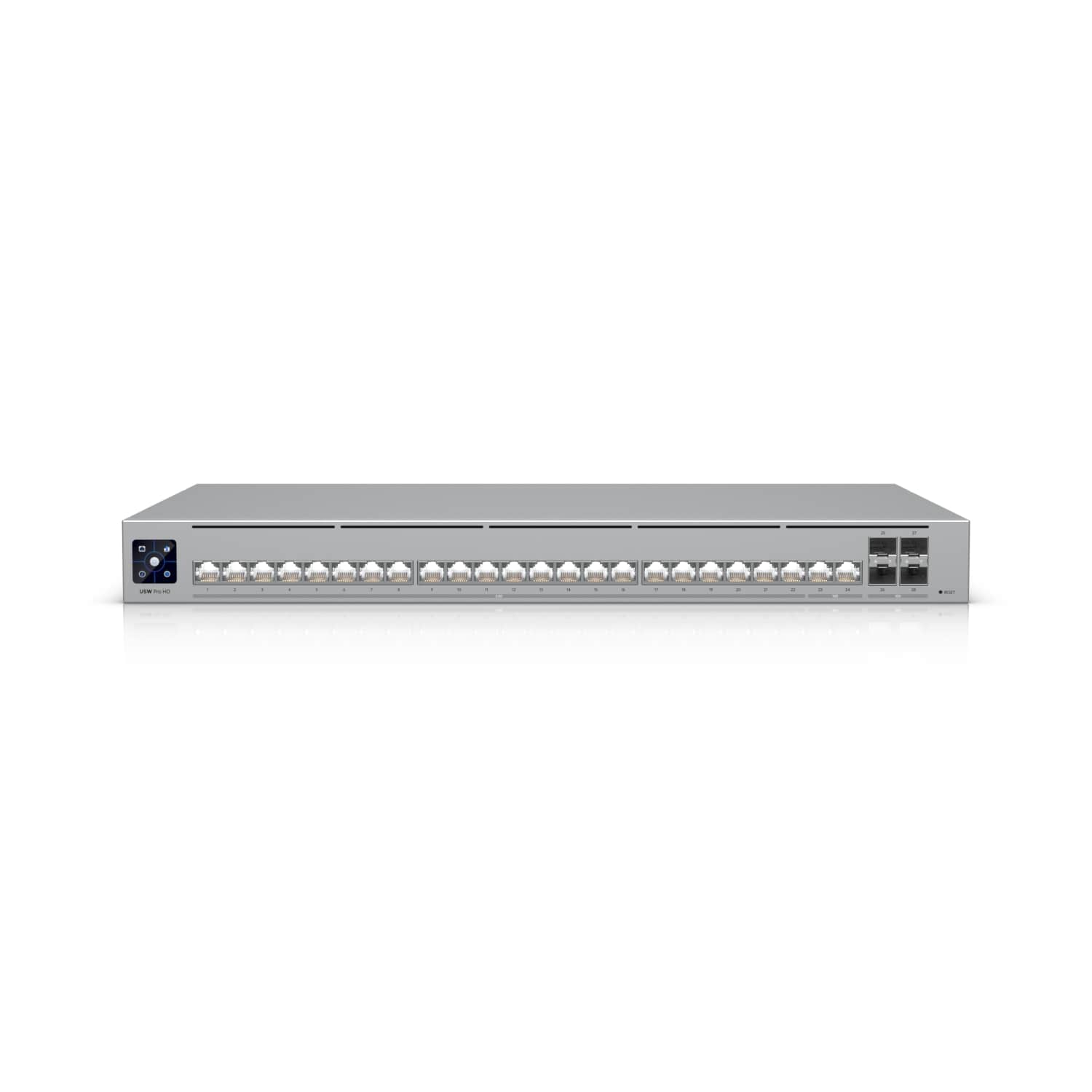 Ubiquiti UniFi Switch Pro HD 24 Professional Grade Layer 3 Etherlighting Switch with 2.5GbE 10GbE and 10G SFP+ Ports