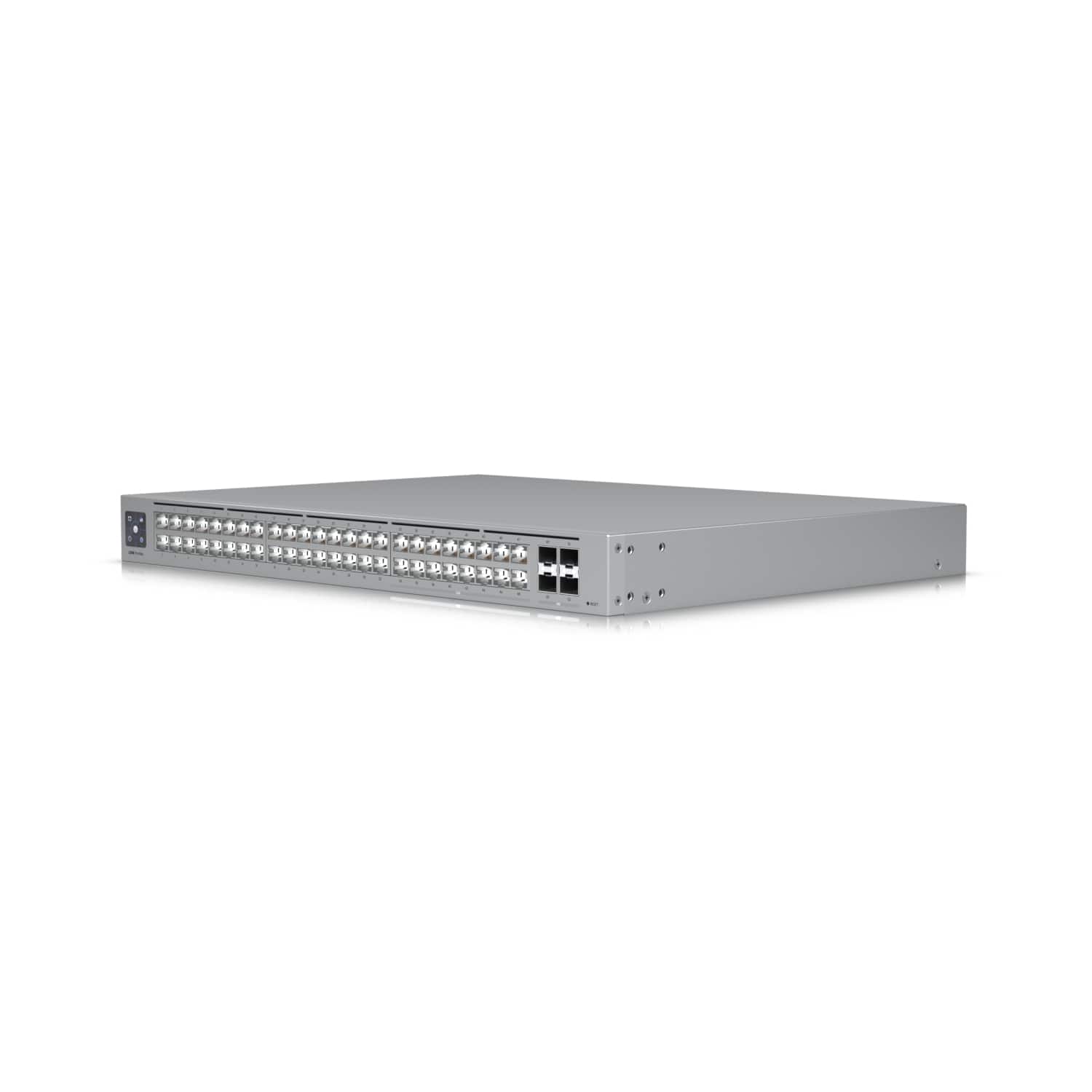 Ubiquiti UniFi Switch Pro Max 48 Port Layer 3 Etherlighting Switch with 2.5GbE GbE and 10G SFP+ Ports