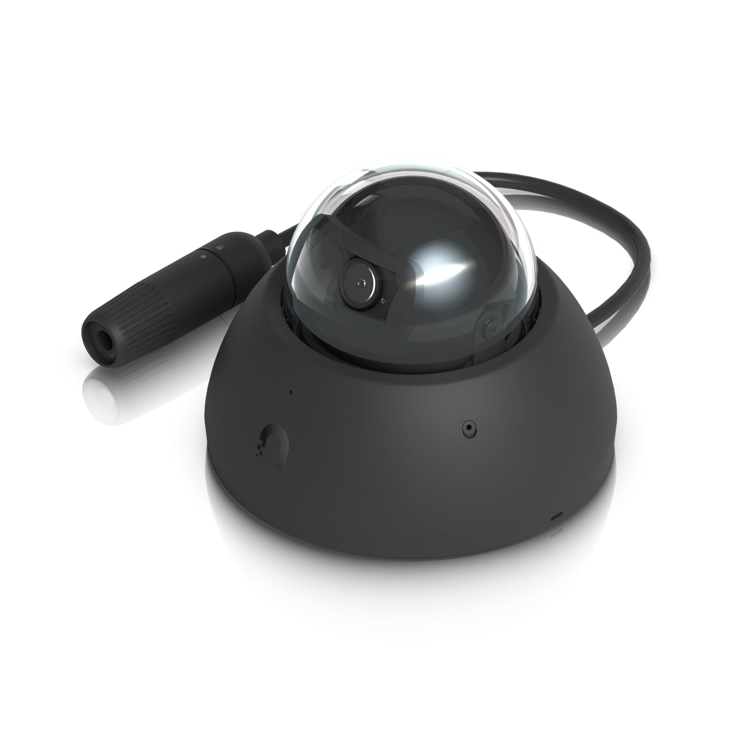 Ubiquiti AI Dome Black All Weather Vandal Proof 4K PoE Dome Camera with AI Recognition and 40m IR Night Vision