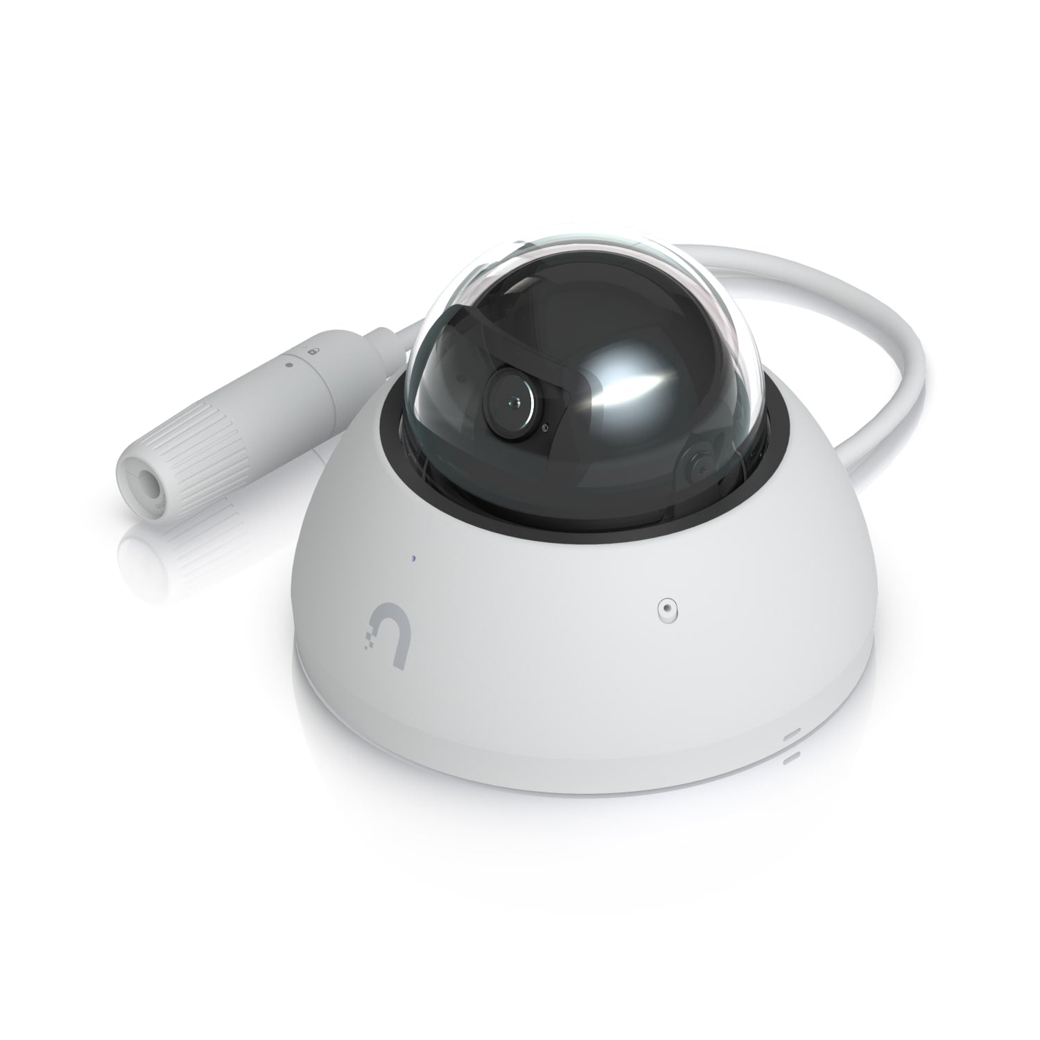Ubiquiti AI Dome White All Weather Vandal Proof 4K PoE Dome Camera with AI Recognition and 40m IR Night Vision