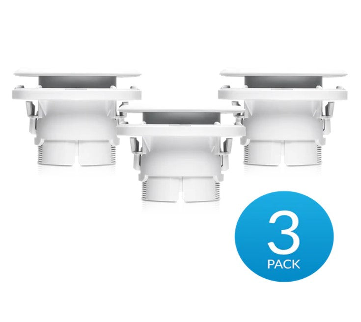 Ubiquiti UVC-G3-FLEX Camera Ceiling Mount Accessory, 3-pack, Compatible with G3 Flex &  G5 Flex