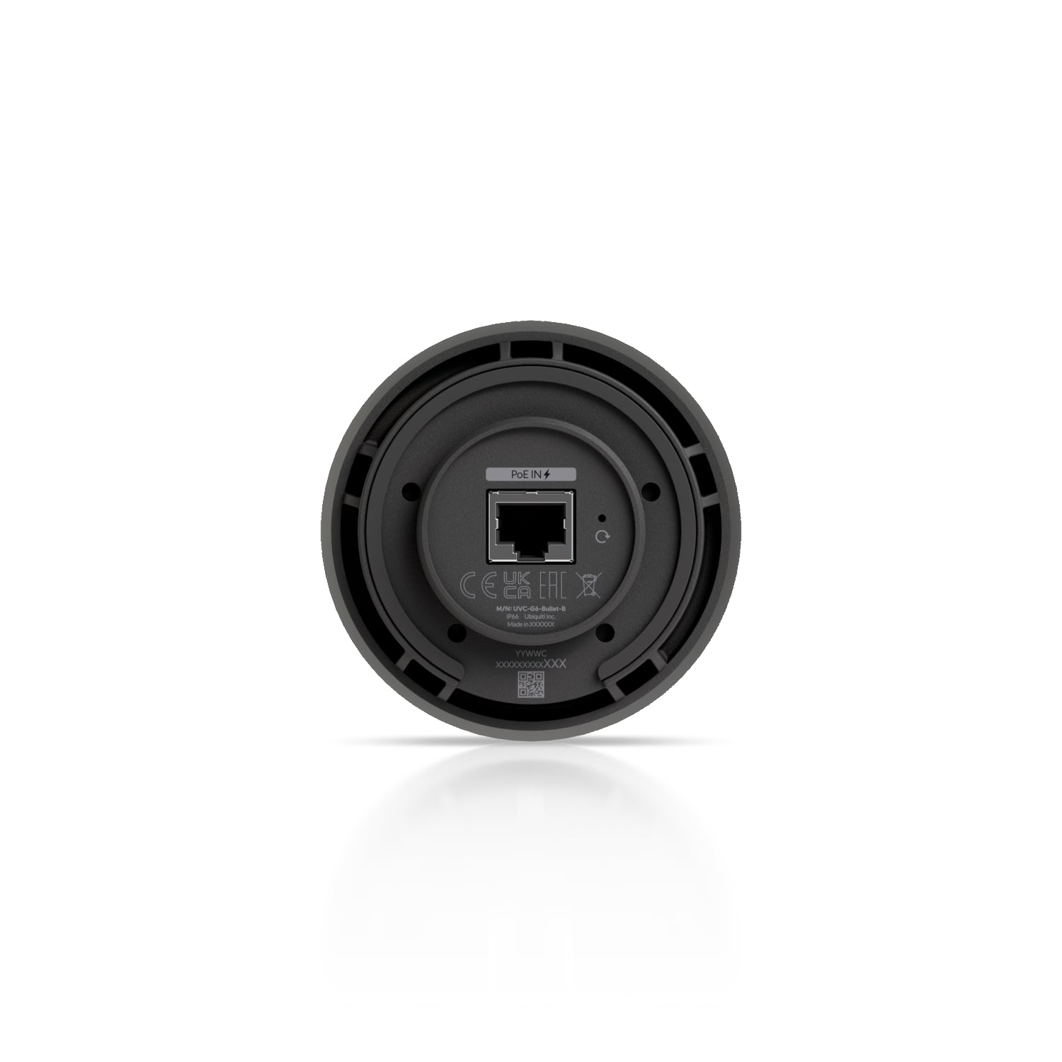 Ubiquiti G6 Bullet Black All Weather 4K PoE Camera with Multi TOPS AI Engine and 30m IR Night Vision