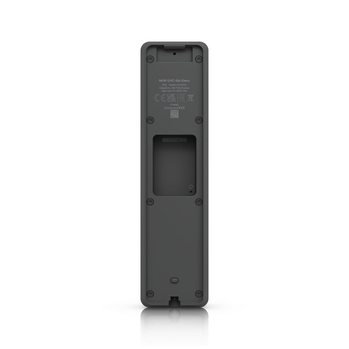 Ubiquiti G6 Entry All Weather PoE Plus Doorbell with Enhanced AI Detections Two Way Audio