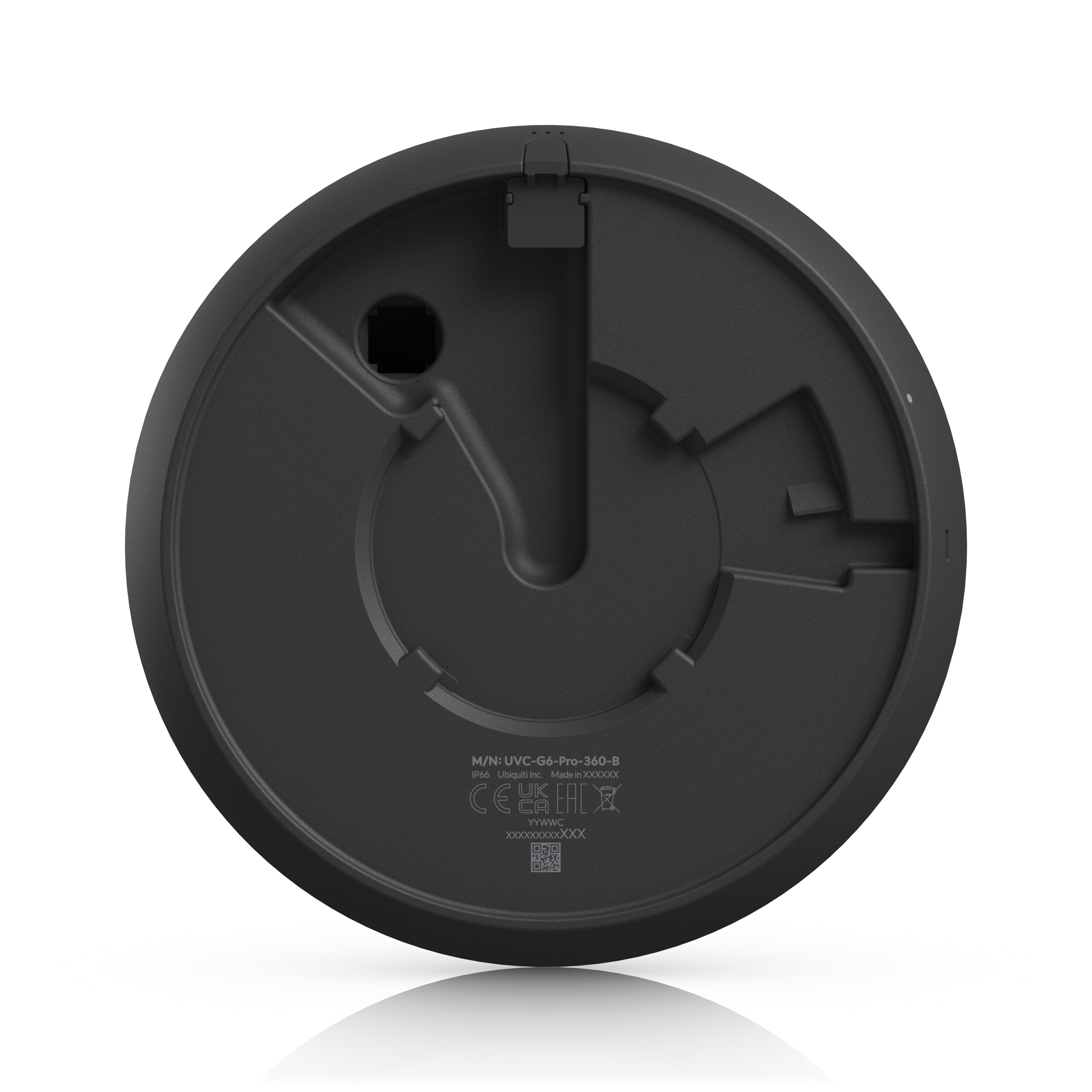 Ubiquiti G6 Pro 360 Black All Weather Vandal Resistant 12MP PoE Camera with Digital Pan Tilt Zoom and Smart IR