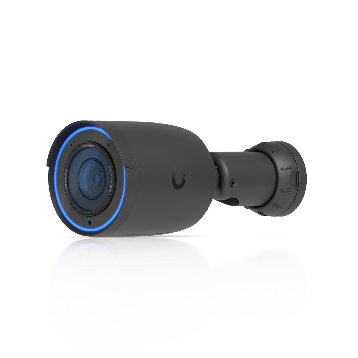 Ubiquiti G6 Pro Bullet Black All Weather 4K PoE Plus Camera with Multi TOPS AI Engine and Long Range IR Night Vision