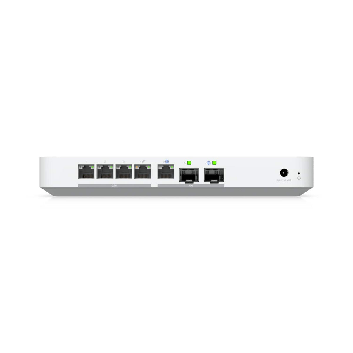 Ubiquiti Gateway Fiber Desktop 10G Independent Network Gateway Integrated 4 Port 2.5GbE Switch 5Gbps IDS IPS Routing