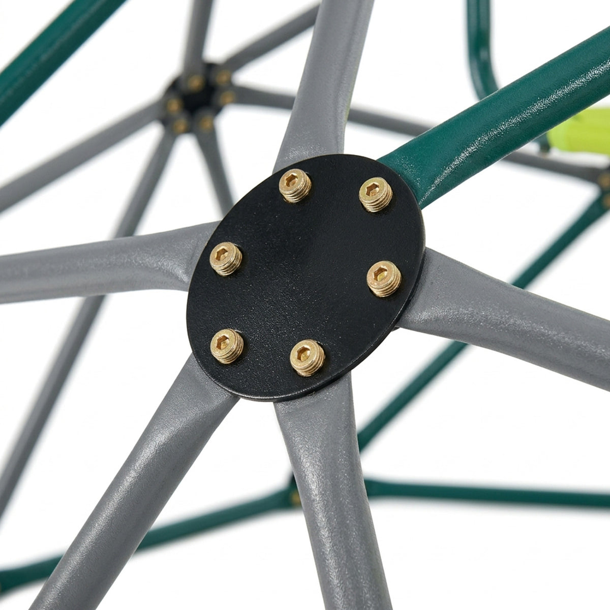 Climbing Dome and Play Set with Slide and Fabric Cushion Kids Toy Outdoor