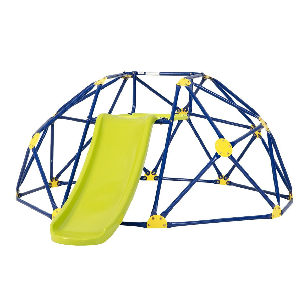 Climbing Dome and Play Set with Slide and Fabric Cushion Kids Toy Outdoor