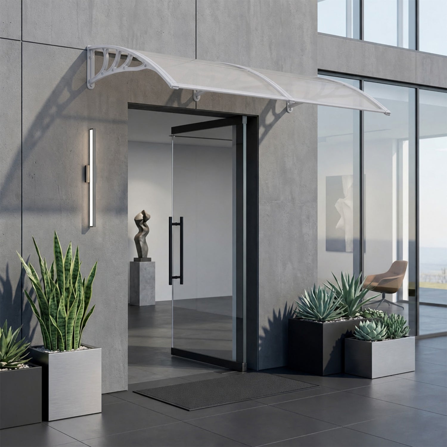 Window Door Awning Canopy Outdoor Patio Front Door Sun Shade Cover