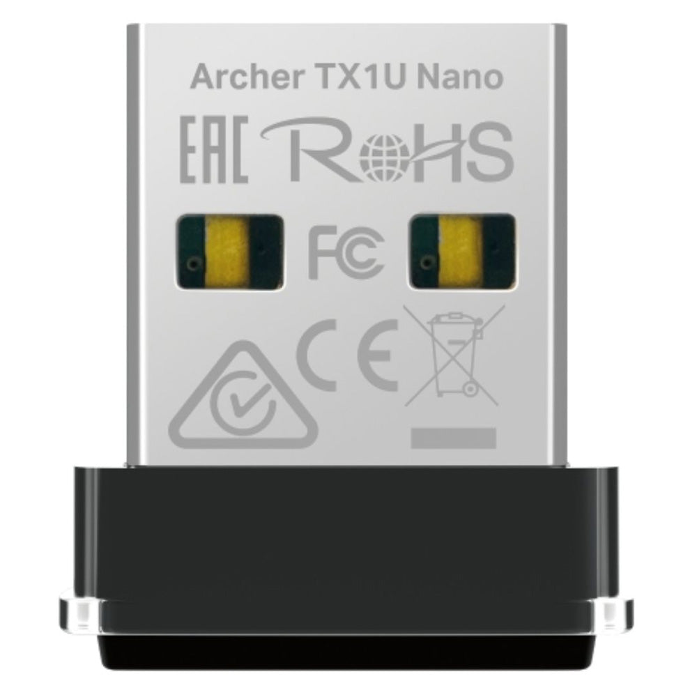 TP-Link Archer TX10UB Nano AX900 Wi-Fi 6 Bluetooth 5.3 USB Adapter 600 Mbps 5 GHz 287 Mbps 2.4 GHz USB 2.0