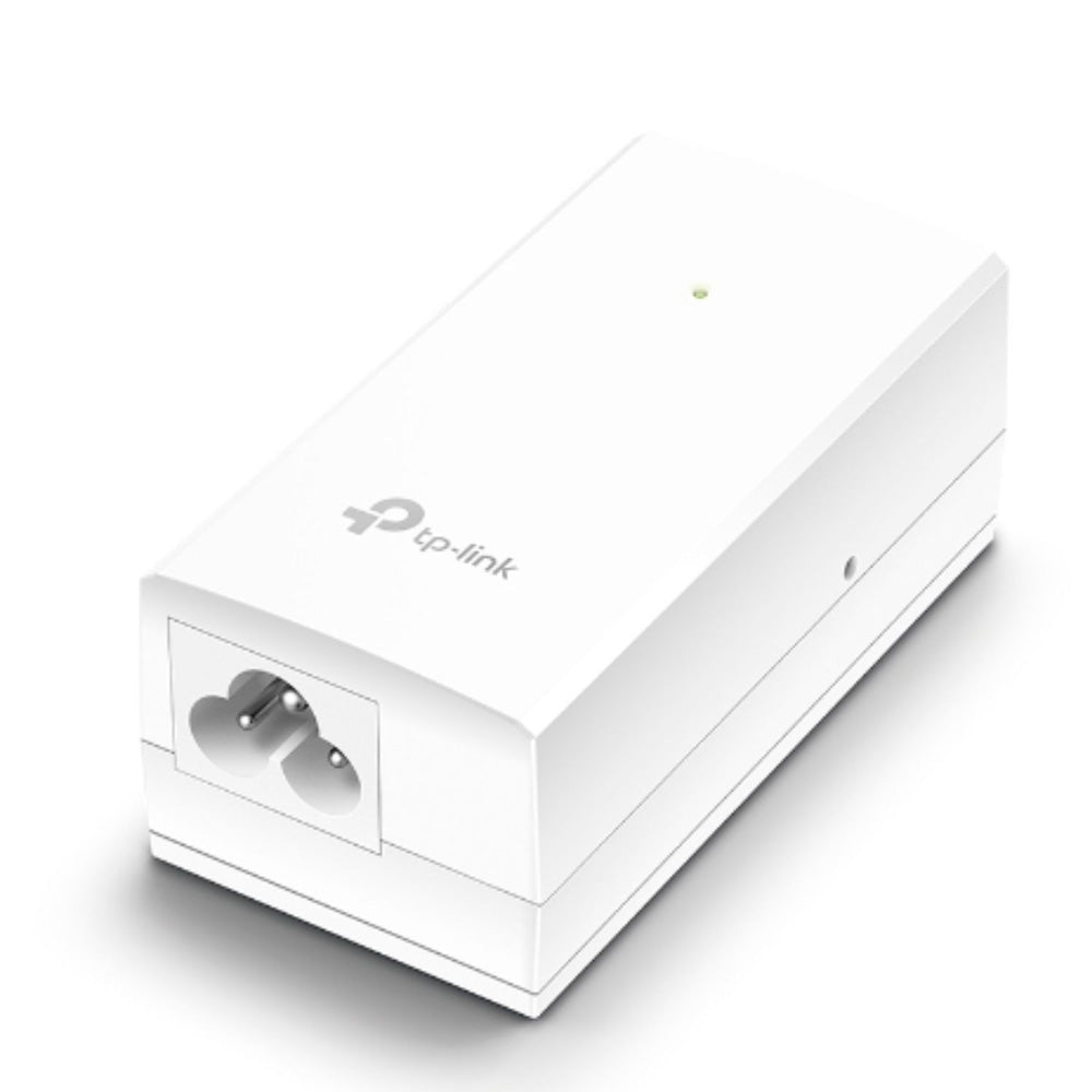 TP-Link POE2412G Omada 24V Passive PoE Injector with Gigabit PoE and Non-PoE Ports Data and Power
