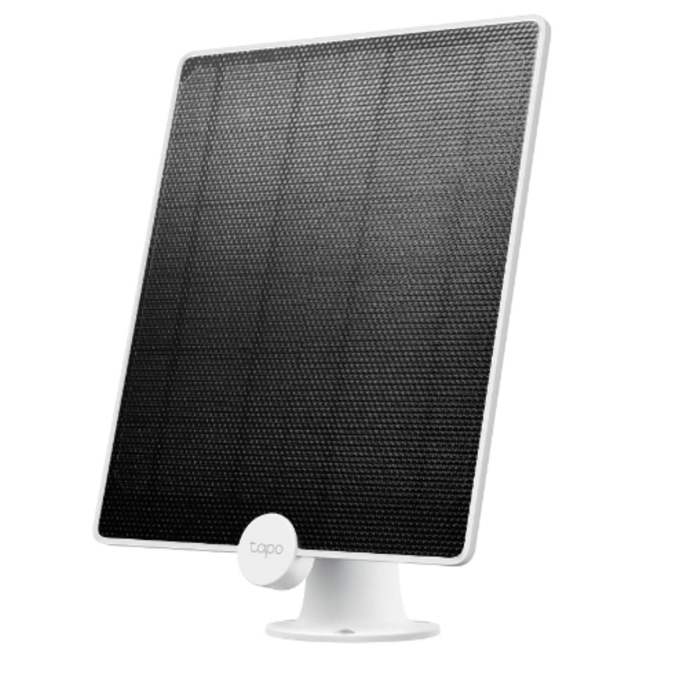 TP-Link Tapo Solar Panel Up to 4.5W Charging Power IP65 Weatherproof 4m Charging Cable 360° Adjustable Mounting Bracket