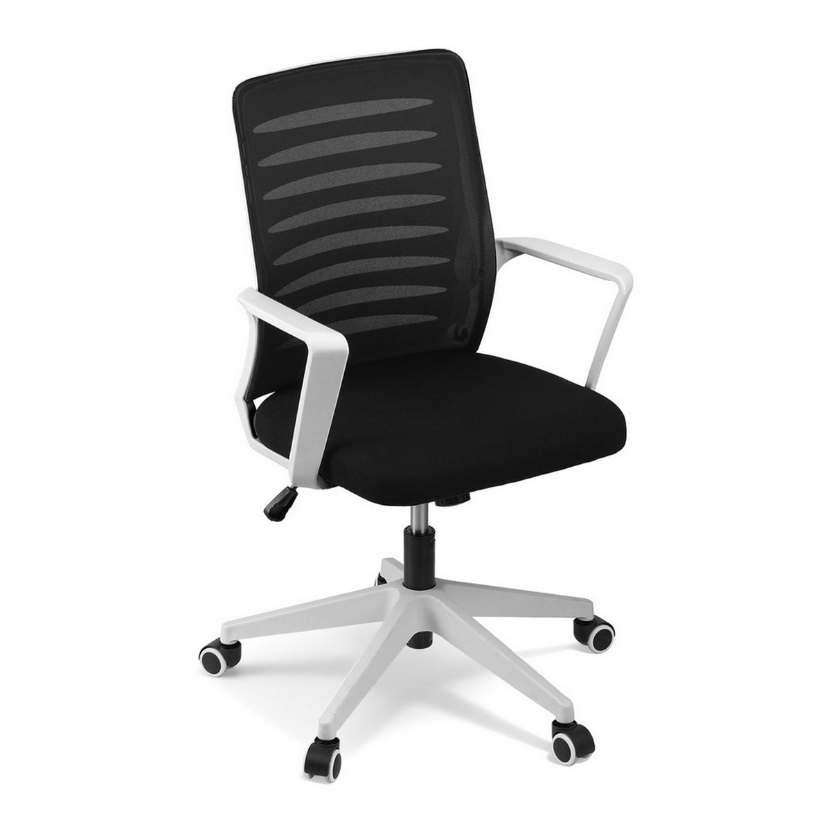 Artiss Ergonomic Office Chair Mesh Computer Desk Chairs with Lumbar Support Black and White