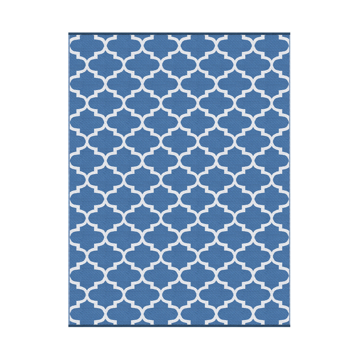 Gardeon Outdoor Rugs 274x366cm Large Carpet Reversible Mat PP Dual-Sided Patio Rug Blue