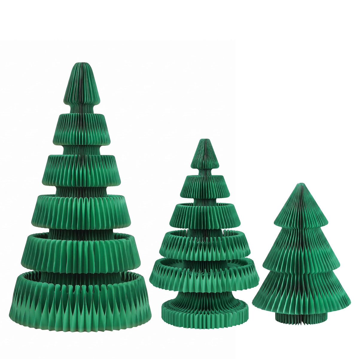 Jingle Jollys 3PCS Christmas Tree Decoration Lights Foldable Easy Setup Tree