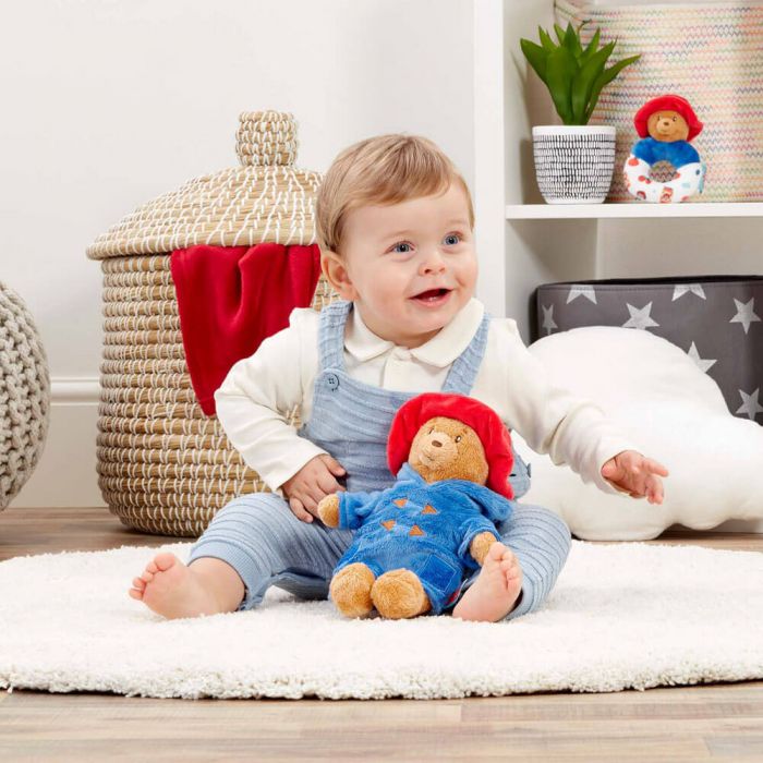 Paddington Plush Bear Removable Coat Hood Soft Toy Newborn Infant Gift