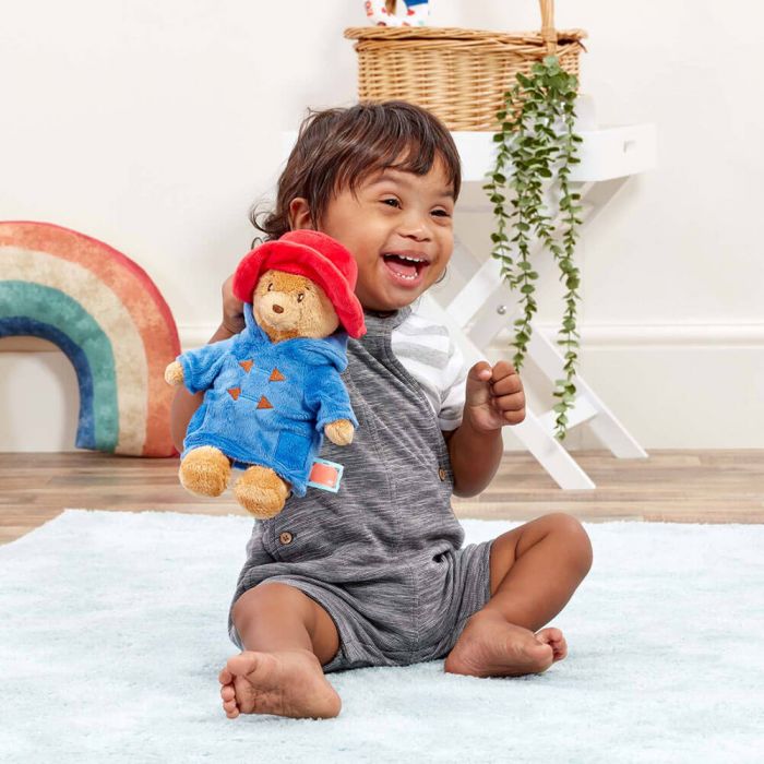Paddington Plush Bear Removable Coat Hood Soft Toy Newborn Infant Gift
