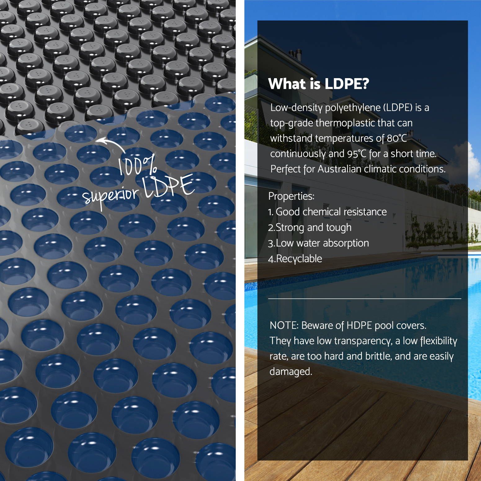 Aqua Buddy Pool Cover 600 Micron 12x6.4m w/ Roller 6.55m Swimming Pools Black Solar Blanket