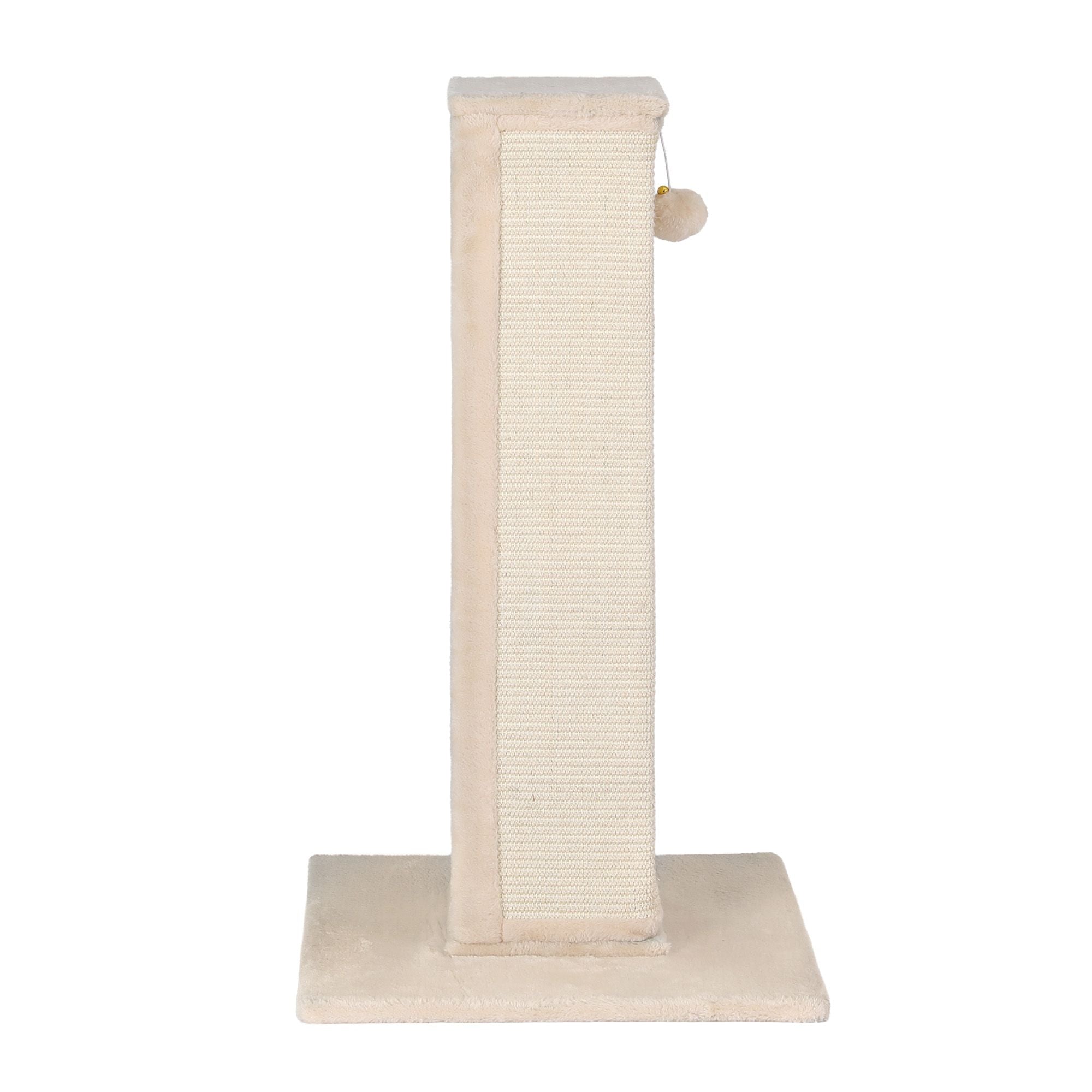 iPet 89cm Cat Tree Scratching Post Tower Wood Condo Bed House Beige Trees