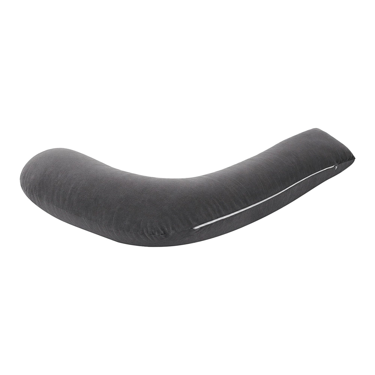 Giselle Bedding Pillow for Side Sleeping L-Shaped Maternity Body Pillow Grey