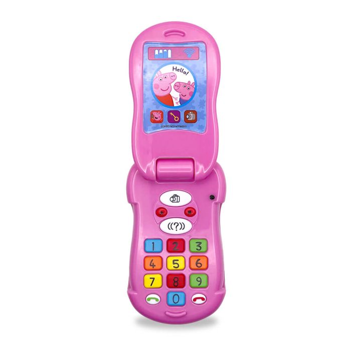 Peppa Pig Flip Learn Interactive Phone Toy Educational Learning Game Toy