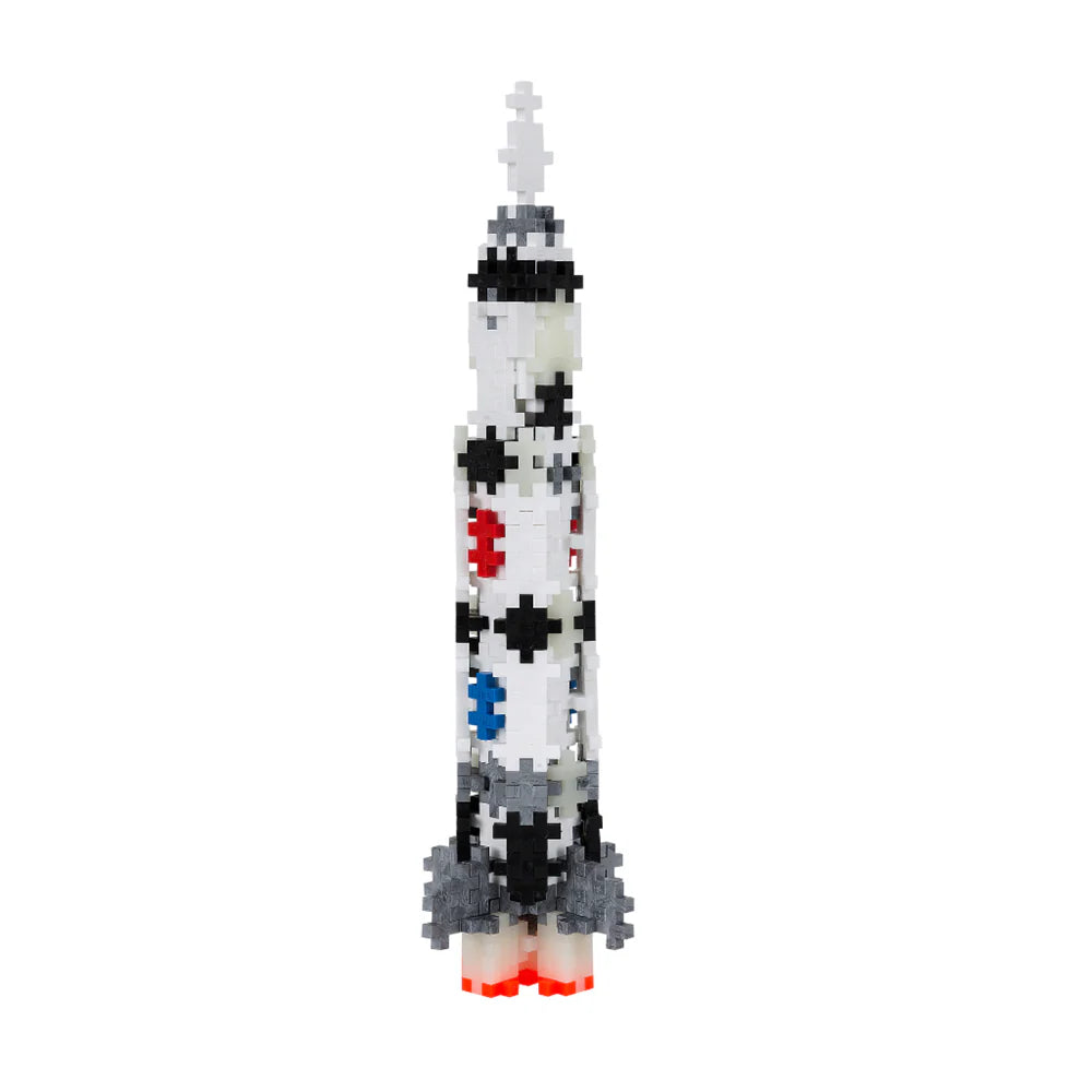 Plus-Plus Saturn V Rocket 240 Piece Tube Creative Building Set
