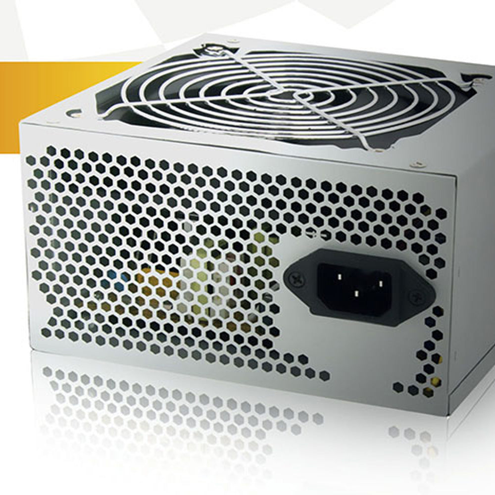 Aywun 700W ATX Power Supply 120mm Sleeve Bearing Fan 24-Pin ATX 6-Pin PCI-E 4 SATA 4 Molex Cable Sleeving Easy Install