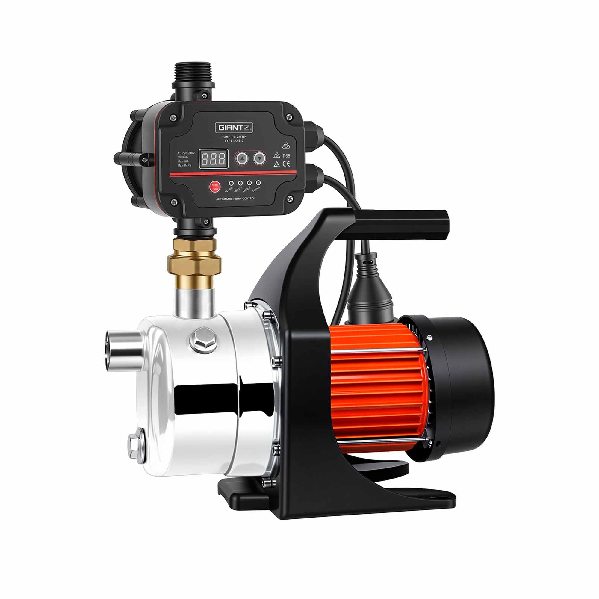 Giantz Garden Water Pump Auto Controller Tank Rain Farm Irrigation 1500W Max