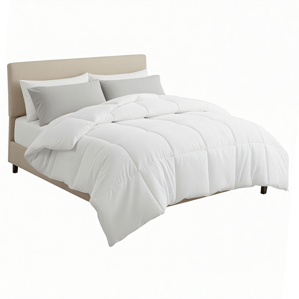 Giselle Bedding King Size 400GSM Microfiber Quilt All Season Duvet Quilts Comforter