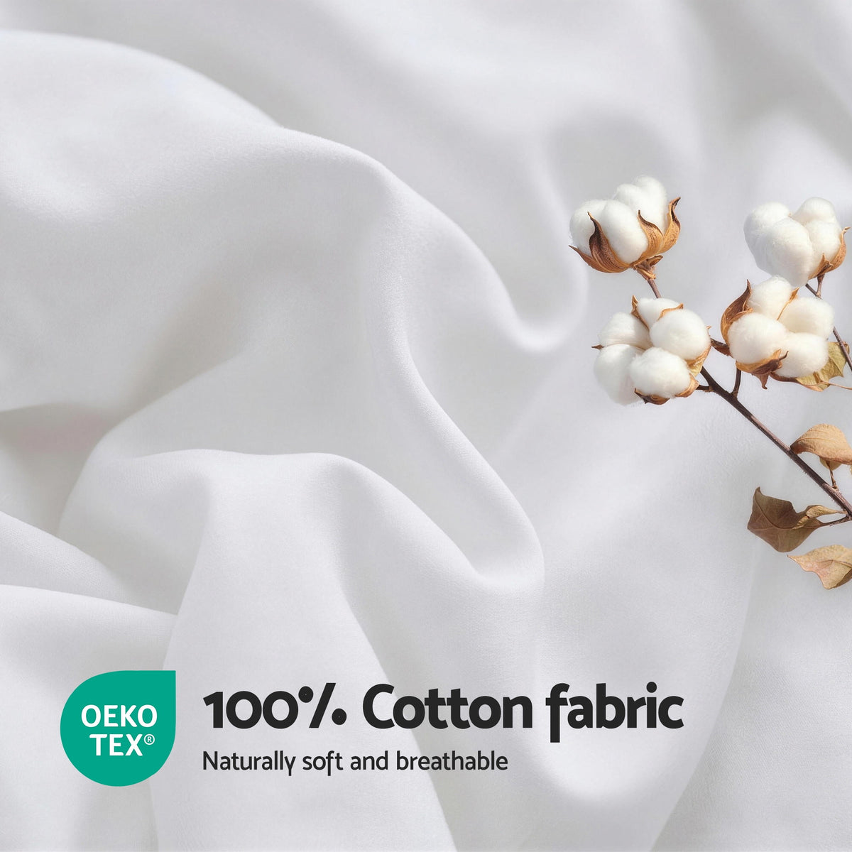 Giselle Bedding Wool Quilt 800GSM Extra Thick Double Doona Baffle Box Construction