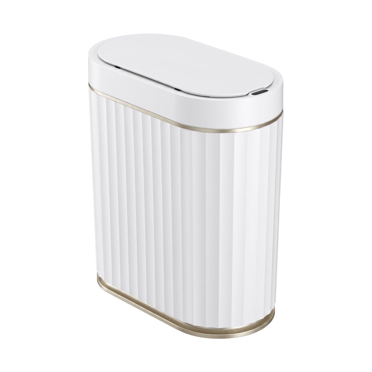 Devanti Sensor Trash Can 7L Motion Slim Bins Touchless Automatic Waste Bin White