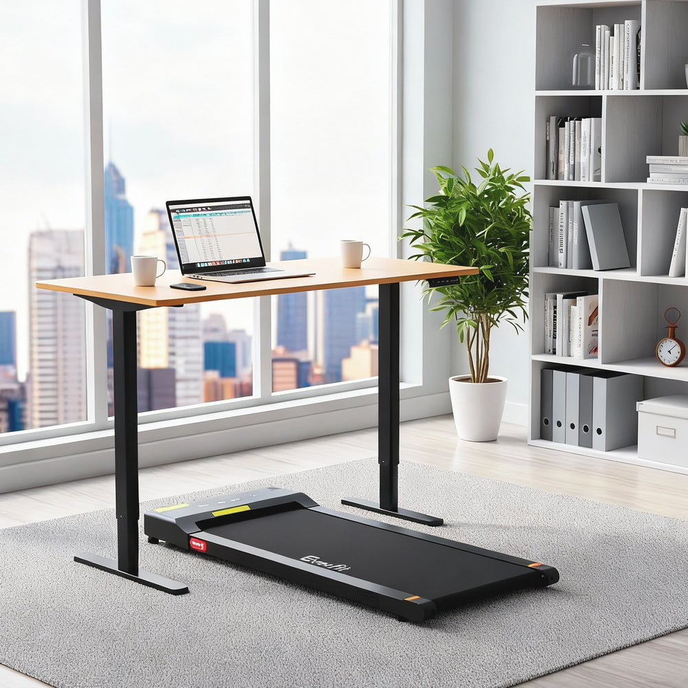 Artiss Electric Treadmill with 120cm Automatic Standing Desk Walking Pad 400mm