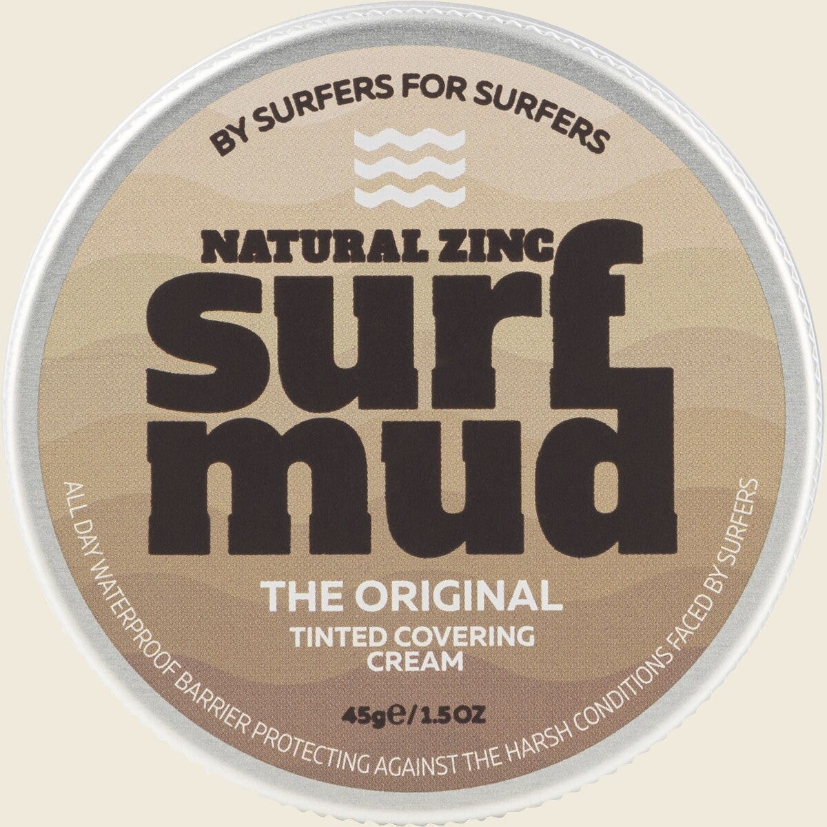 Surfmud Natural Zinc Tinted Covering Cream 45g