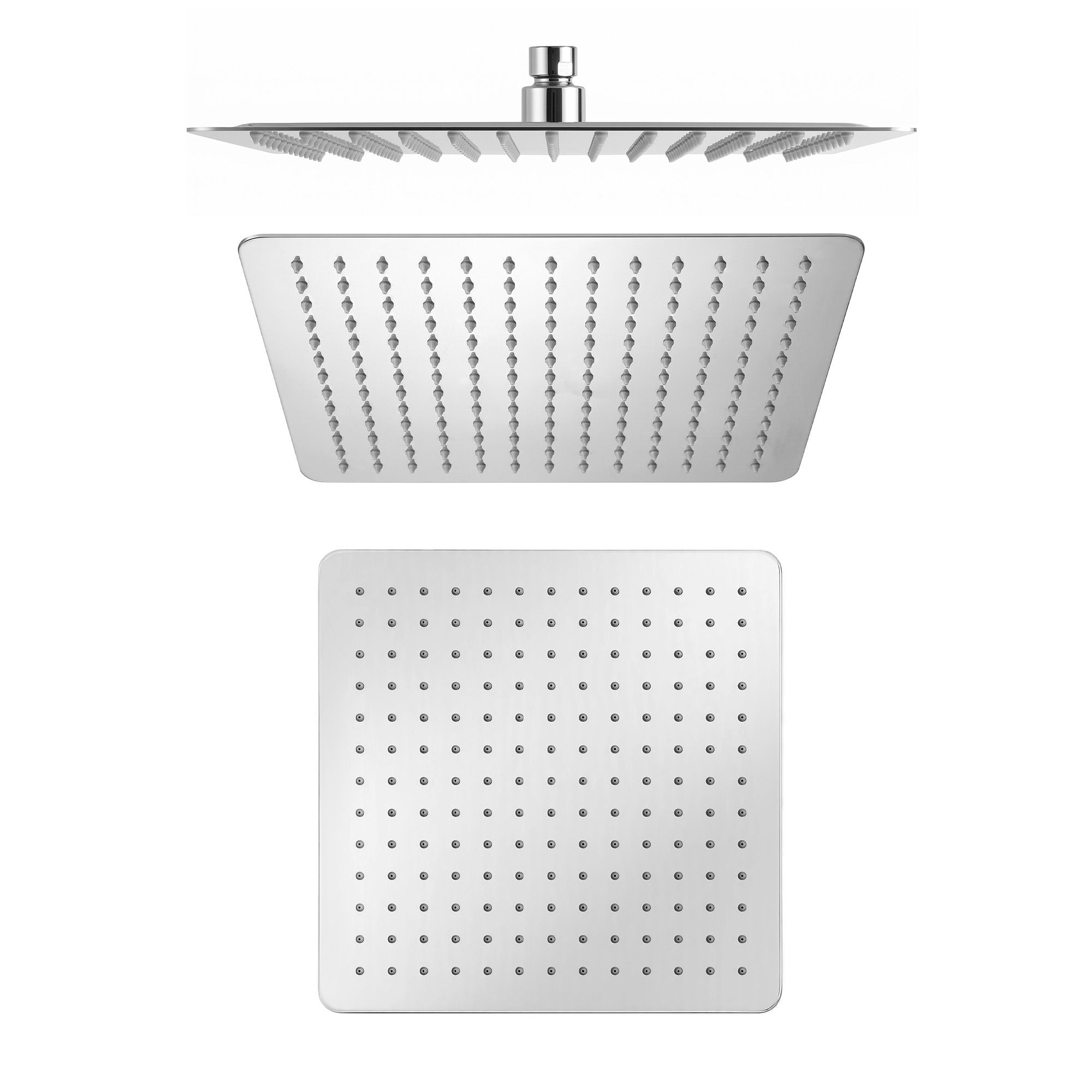 Cefito 12" Extra Large Rain Shower Head Air-in Tech 360° Swivel 304 Stainless