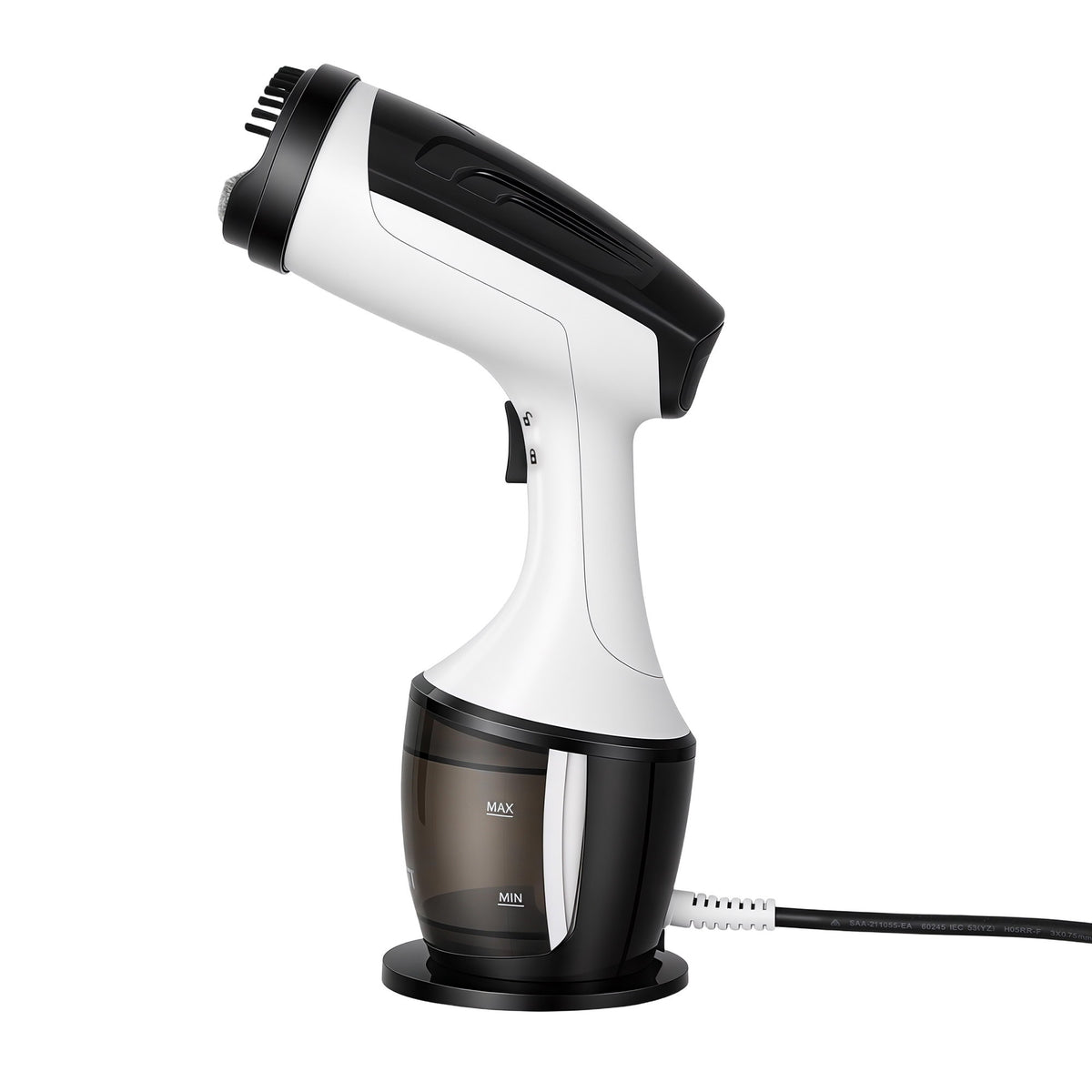 Devanti Clothes Steamer Powerful Fast 30s Heat-Up Continuous Steam 160ml Tank Fabric Brush Portable Handheld Steam Iron