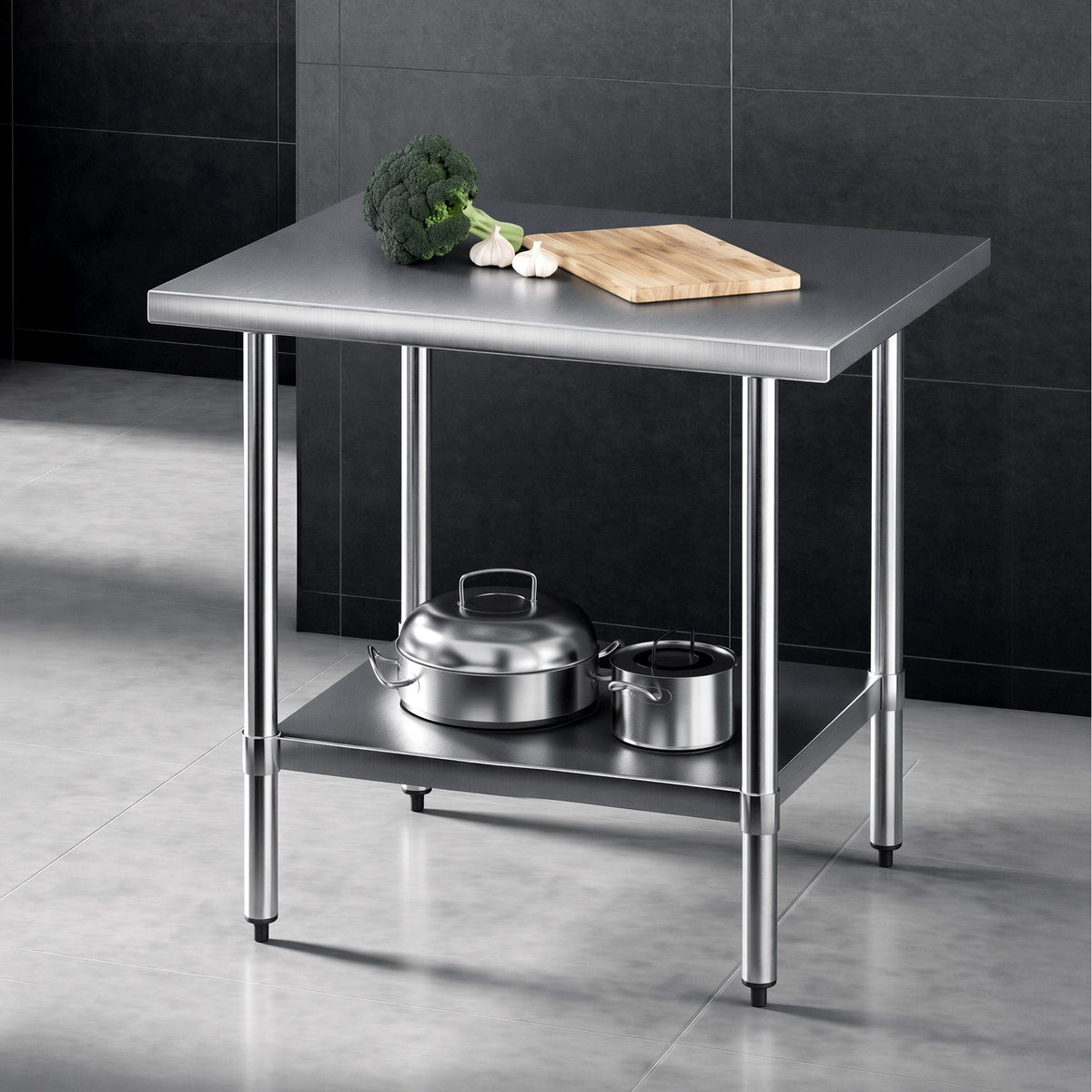 Cefito 914x762mm Stainless Steel Kitchen Bench