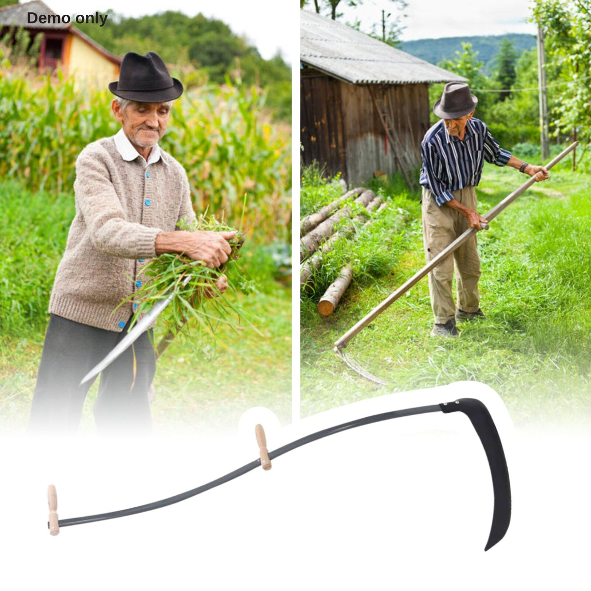Scythe with Grinding Stone 145 cm