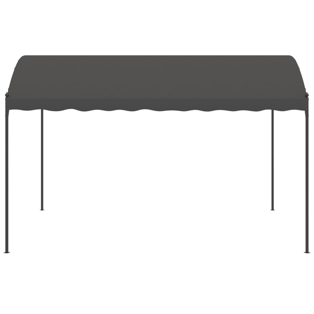 Sunshade Awning 3x4m Anthracite Gazebo Powder-Coated Water-Resistant