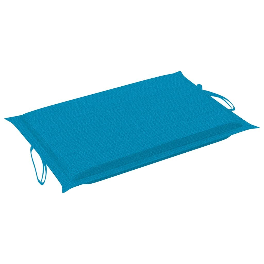 Sun Lounger Cushion Blue 186x58x4cm Oxford Fabric