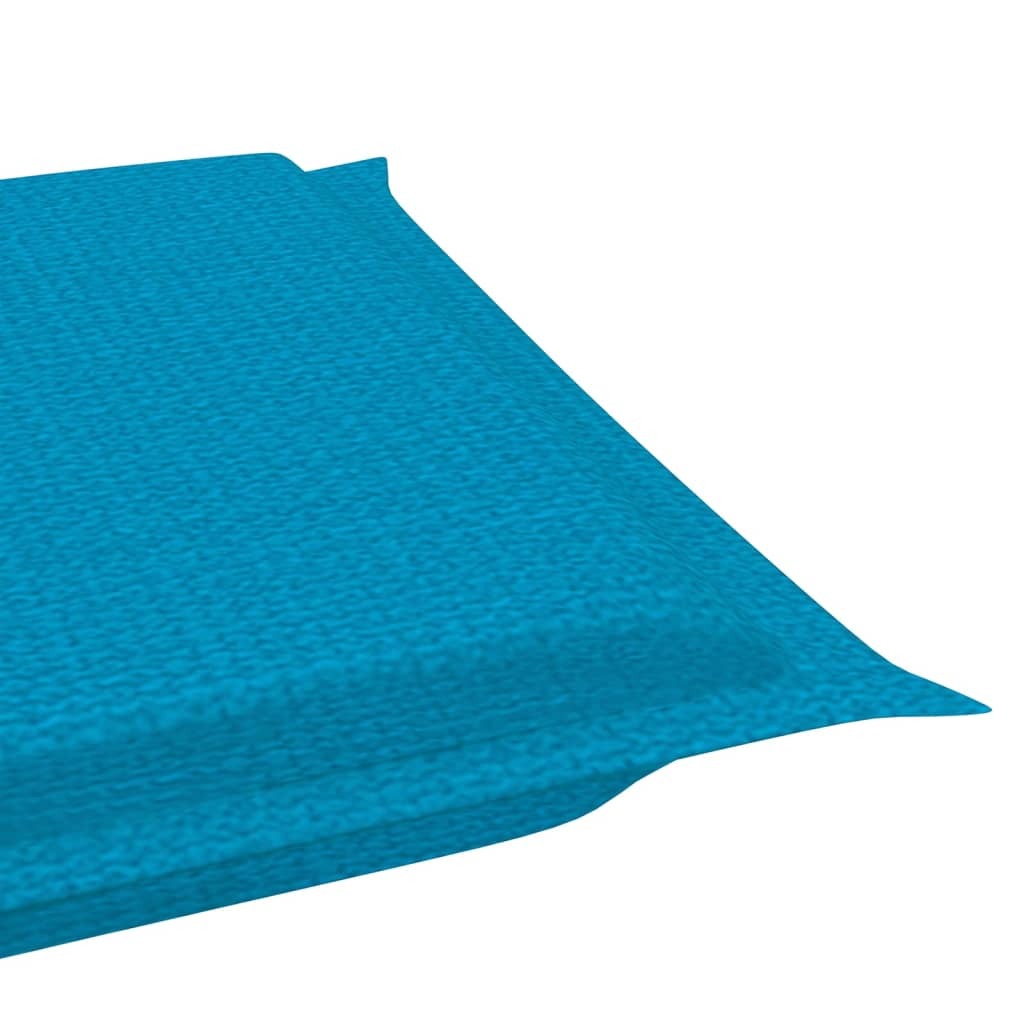 Sun Lounger Cushion Blue 186x58x4cm Oxford Fabric