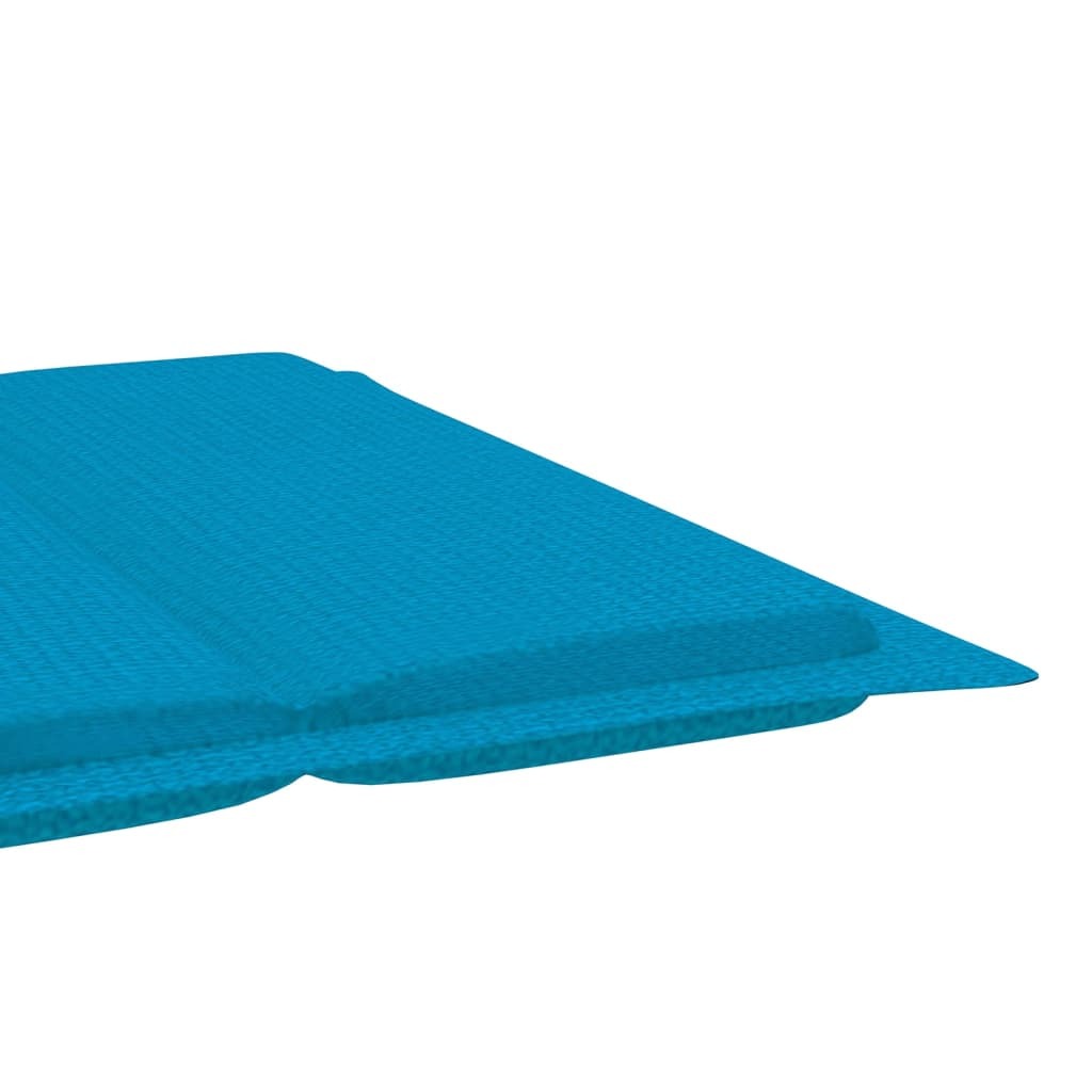 Sun Lounger Cushion Blue 186x58x4cm Oxford Fabric