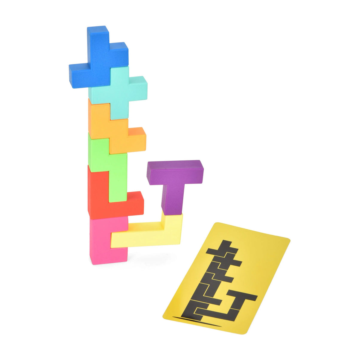 Buildzi Fast Stacking Speed Building Tower Game for 2 to 4 Players Ages 6+