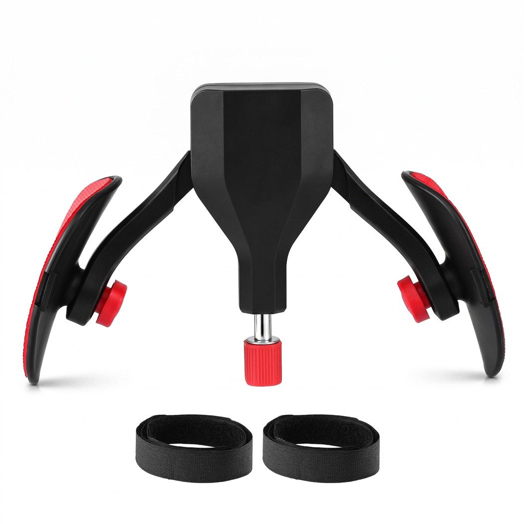 Everfit Pelvic Floor Exerciser Thigh Kegel Trainer 360° Adjustable Black and Red